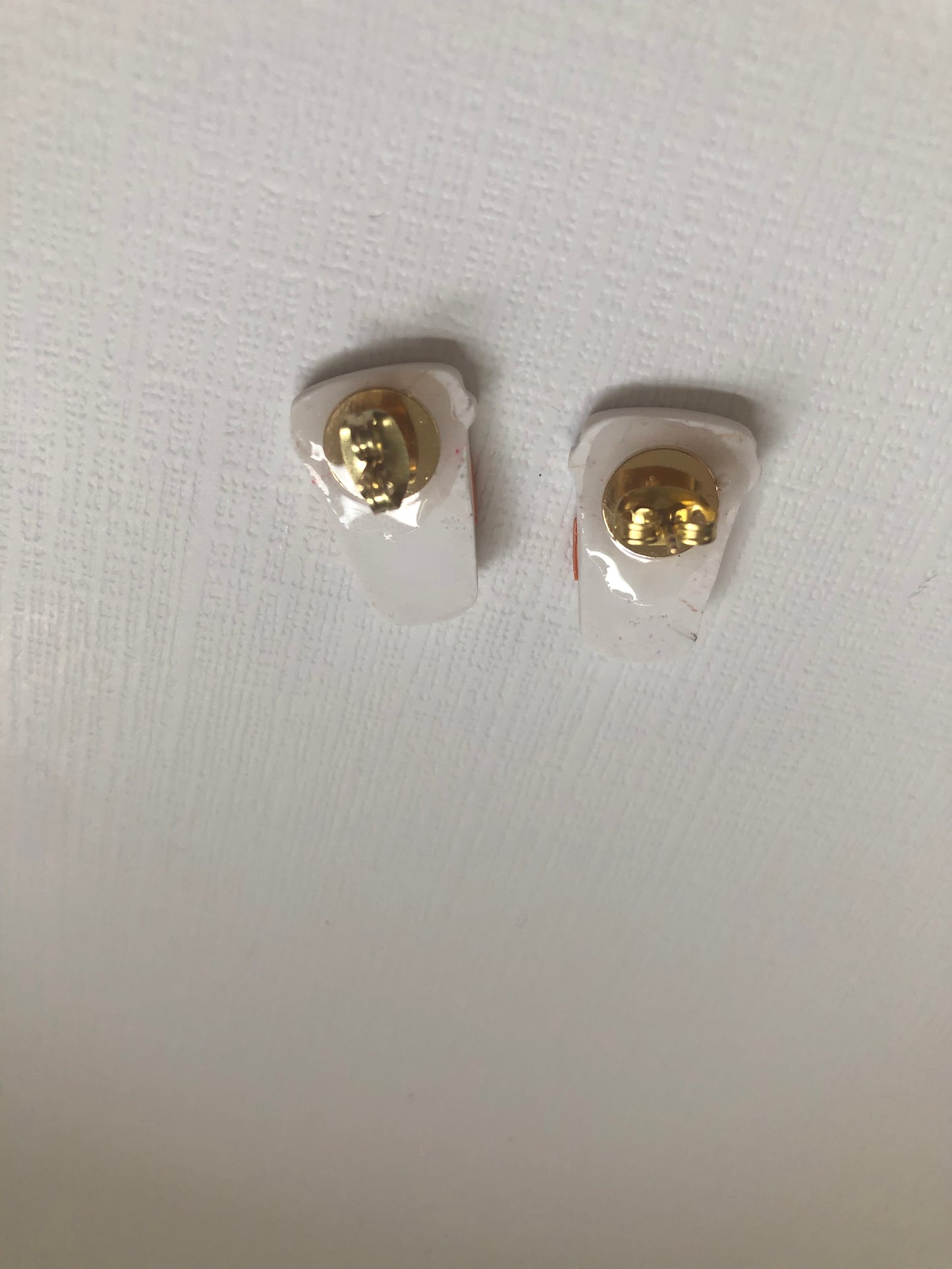 Pumpkin Spice Latte Stud Earrings