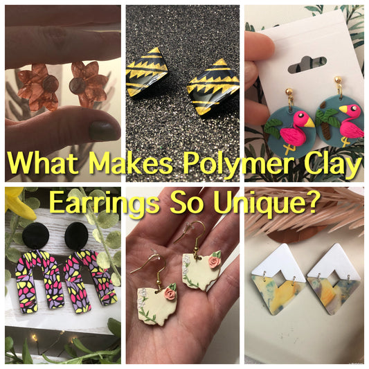 What Makes Polymer Clay Earrings So Unique?