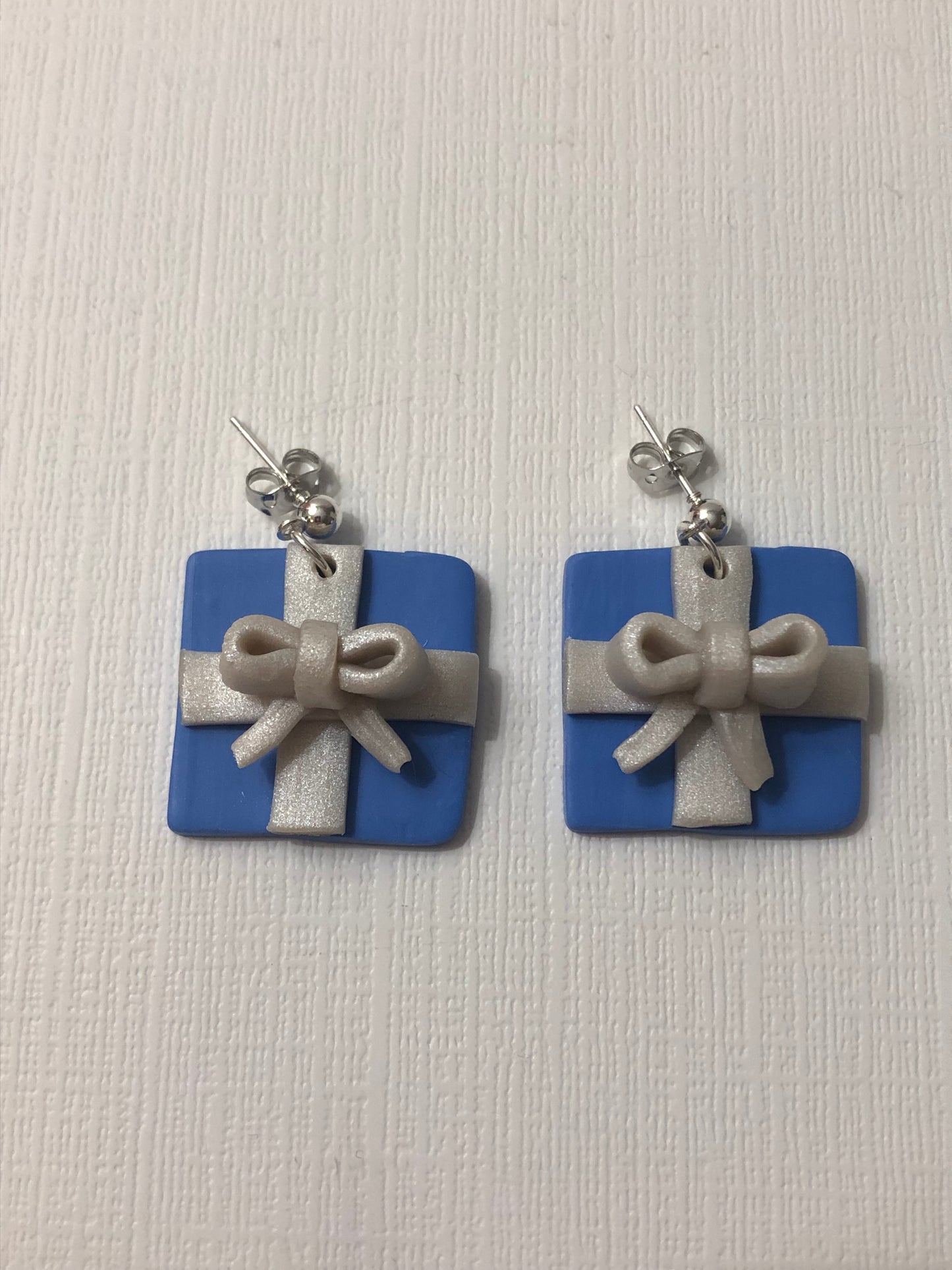 Christmas Gift 3D Polymer Clay Dangle Earrings